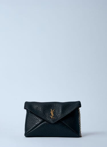 Cassandre Chain Wallet Saint Laurent Cassandre Chain Wallet Black sla0259089
