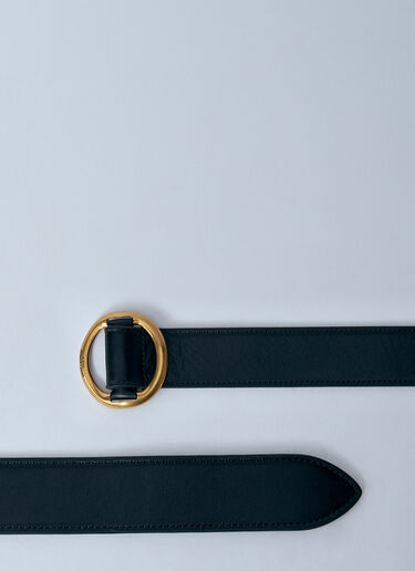 Leather Belt Saint Laurent Leather Belt Black sla0259099