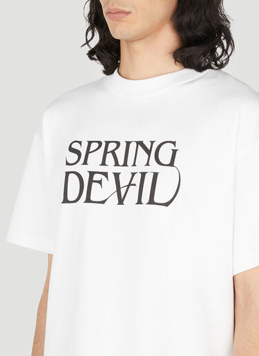 Soulland Spring Devil T-Shirt White sld0352019