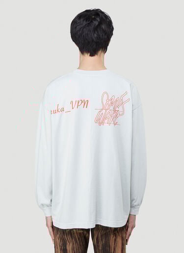 HARUKA_VPN Long Sleeve T-Shirt Someware HARUKA_VPN Long Sleeve T-Shirt Grey smw0140005