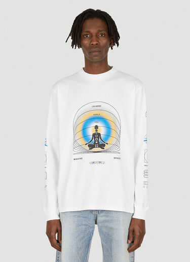 Oneness Long Sleeve T-Shirt Space Available Oneness Long Sleeve T-Shirt White spa0348017