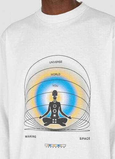 Oneness Long Sleeve T-Shirt Space Available Oneness Long Sleeve T-Shirt White spa0348017