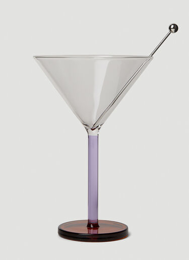 Piano Set of Two Cocktail Glasses Sophie Lou Jacobsen Piano Set of Two Cocktail Glasses Multicolour spl0351012