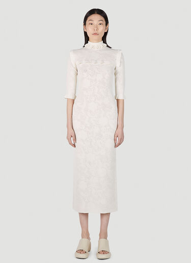 Sportmax 크리스마 드레스 크림 spx0251013