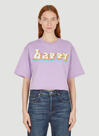 Happy T-Shirt Sportmax Happy T-Shirt Purple spx0252011