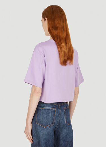 Sportmax 해피 티셔츠 퍼플 spx0252011