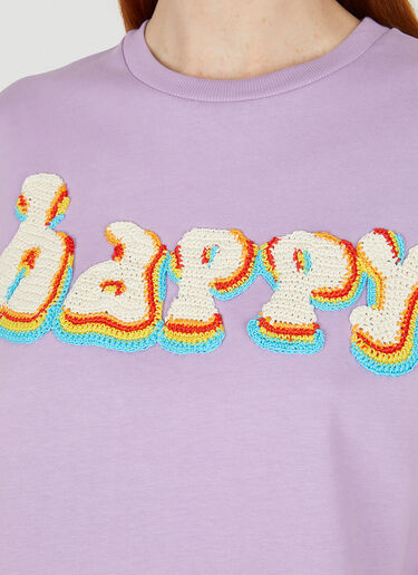 Happy T-Shirt Sportmax Happy T-Shirt Purple spx0252011
