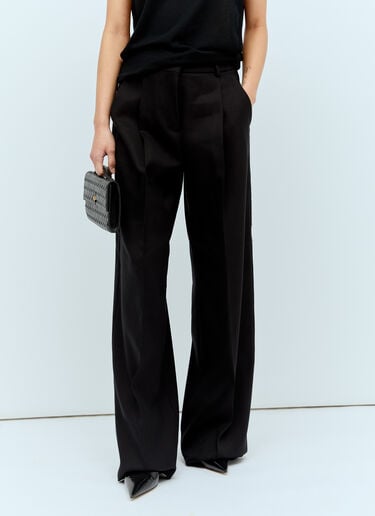 Sportmax 테일러드 트윌 팬츠  블랙 spx0256011