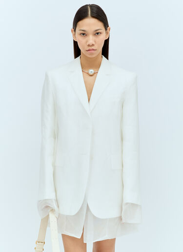 Sportmax 유리 구슬 목걸이 실버 spx0256026