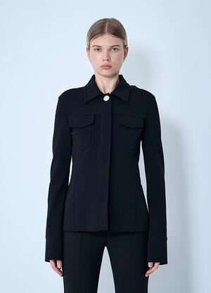 Sportmax Wells Jersey Jacket Black spx0261005