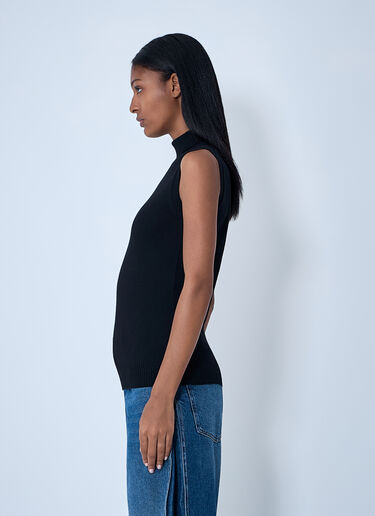 ウールタートルネックトップ Sportmax ウールタートルネックトップ ブラック spx0261010