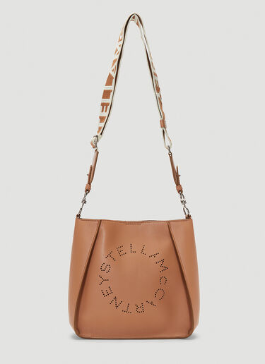 Logo Tote Bag Stella McCartney Logo Tote Bag Brown stm0243040