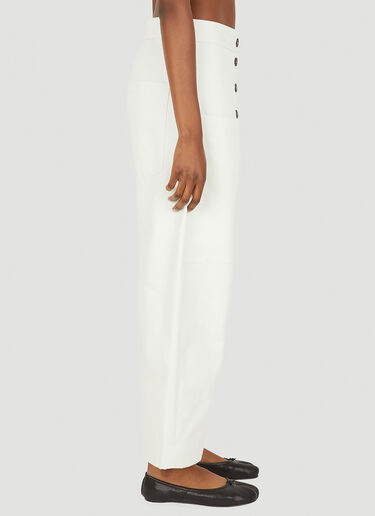 Dropped Crotch Pants Studio Nicholson Dropped Crotch Pants Cream stn0250004
