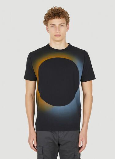 Blurred T-Shirt Stone Island Blurred T-Shirt Black sto0150056