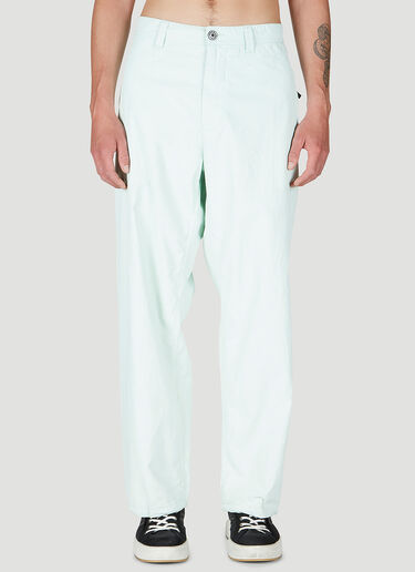 Logo Print Pants Stone Island Logo Print Pants Green sto0152006