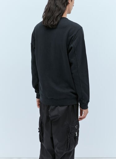 Compass 贴饰运动衫 Stone Island Compass 贴饰运动衫 黑色 sto0154052