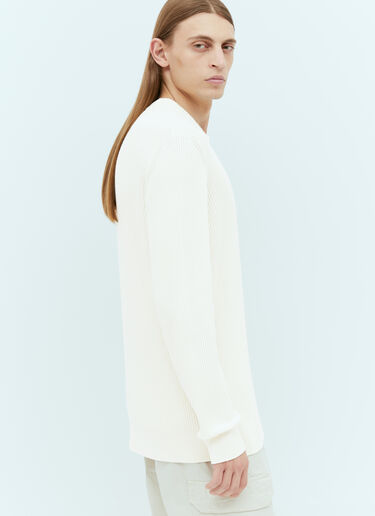 나침반 패치 리브 스웨터 Stone Island 나침반 패치 리브 스웨터 베이지 sto0154059