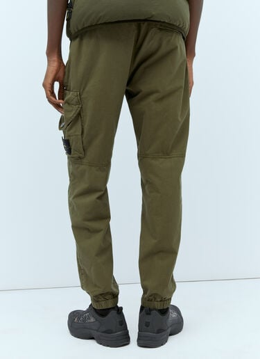 Stone Island Cargo Track Pants Green sto0154069