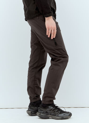 ロゴパッチ テーパードトラックパンツ Stone Island ロゴパッチ テーパードトラックパンツ ブラック sto0156092