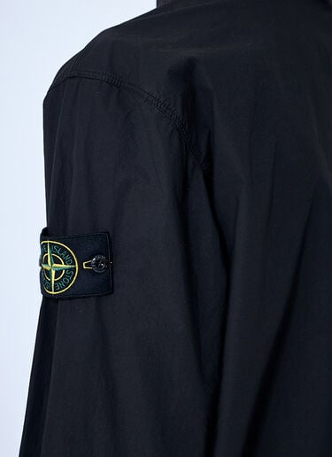 Stone Island Cotton Tela Overshirt Black sto0160004