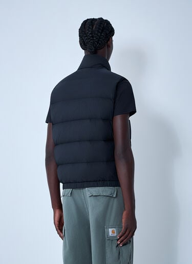 Logo Patch Gilet Stone Island Logo Patch Gilet Black sto0162017
