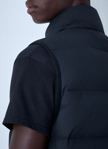 Logo Patch Gilet Stone Island Logo Patch Gilet Black sto0162017