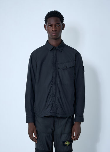 Garemnt Dyed Logo Patch Jacket Stone Island Garemnt Dyed Logo Patch Jacket Black sto0162018
