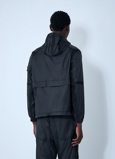 Stone Island Hooded Logo Patch Jacket Ivory sto0162022