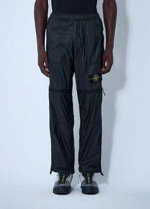 Stone Island Logo Patch Pants Ivory sto0162023