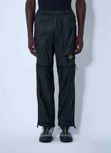 Stone Island Logo Patch Pants Ivory sto0162023