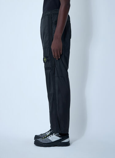 Logo Patch Pants Stone Island Logo Patch Pants Ivory sto0162023