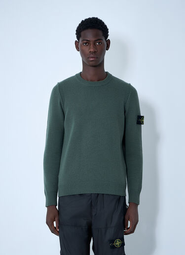 Wool-Blend Sweater Stone Island Wool-Blend Sweater Green sto0162027
