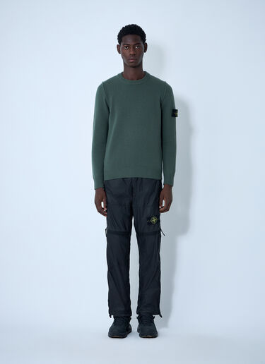 Stone Island Wool-Blend Sweater Green sto0162027