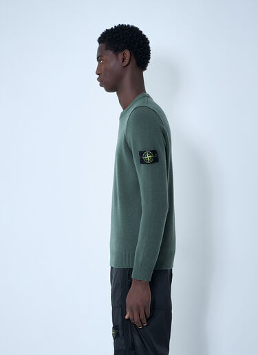 Wool-Blend Sweater Stone Island Wool-Blend Sweater Green sto0162027