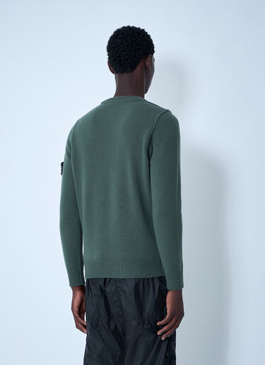 Stone Island Wool-Blend Sweater Green sto0162027