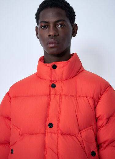 Stone Island Crinkles Reps NY Bomber Jacket Red sto0162039