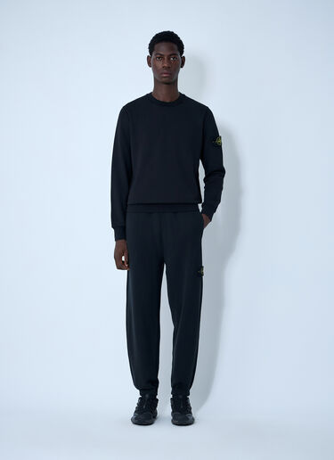 Logo Patch Track Pants Stone Island Logo Patch Track Pants Black sto0162045