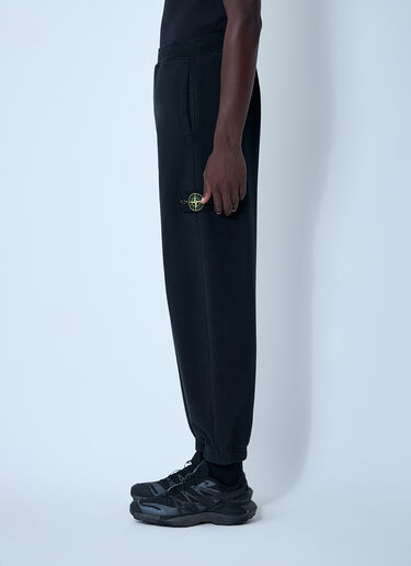 Logo Patch Track Pants Stone Island Logo Patch Track Pants Black sto0162045
