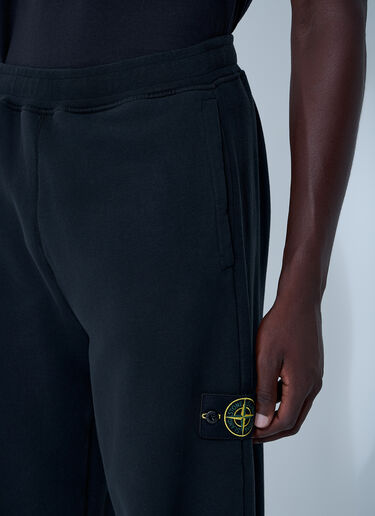 Logo Patch Track Pants Stone Island Logo Patch Track Pants Black sto0162045