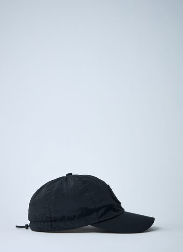 Logo Motif Baseball Cap Stone Island Logo Motif Baseball Cap Black sto0162050