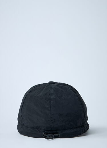 Stone Island Logo Motif Baseball Cap Black sto0162050