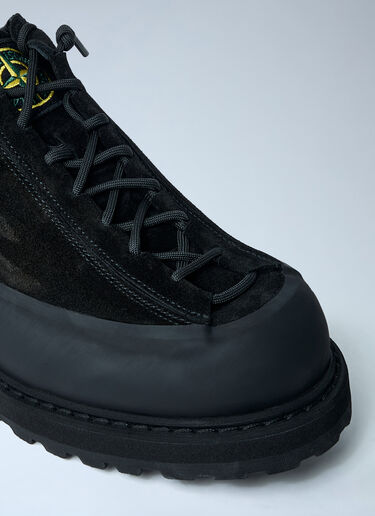 Logo Patch Sneakers Stone Island Logo Patch Sneakers Black sto0162061