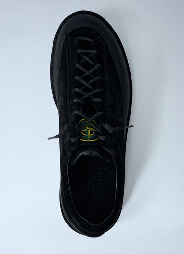 Logo Patch Sneakers Stone Island Logo Patch Sneakers Black sto0162061