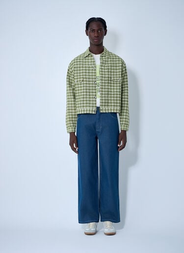 Tuesday Check Jacket Story MFG Tuesday Check Jacket Green str0161001