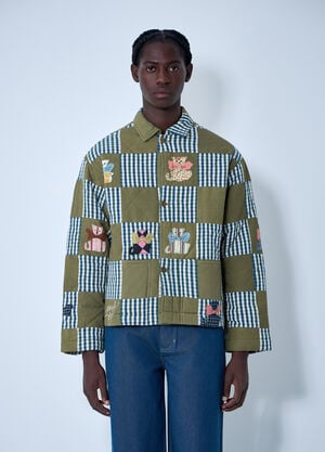 Story MFG Short-On-Time Jacket Green str0161006