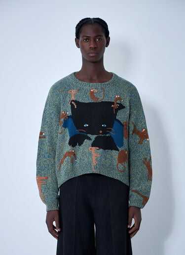 Story MFG Piper Knit Sweater Green str0161008