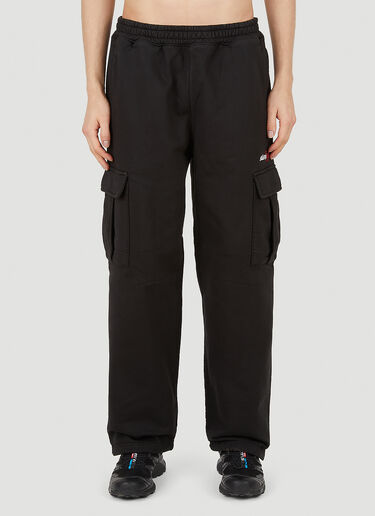 Stüssy Fleece Cargo Pants Black sts0151014