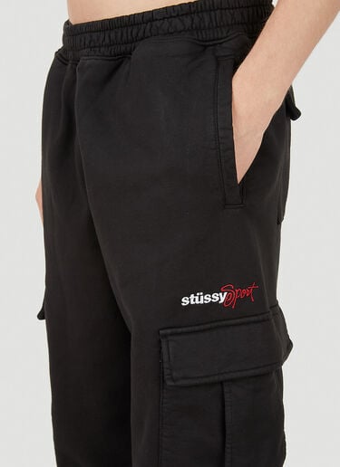 Fleece Cargo Pants Stüssy Fleece Cargo Pants Black sts0151014