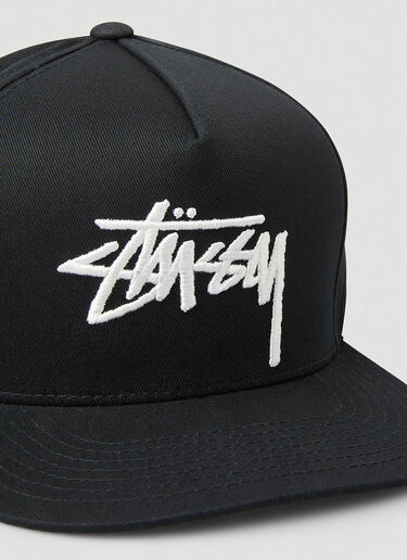 Big Stock Point 帽 Stüssy Big Stock Point 帽 黑色 sts0152026