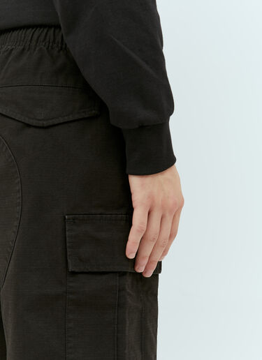 Stüssy 립스톱 카고 비치 쇼츠 블랙 sts0152061